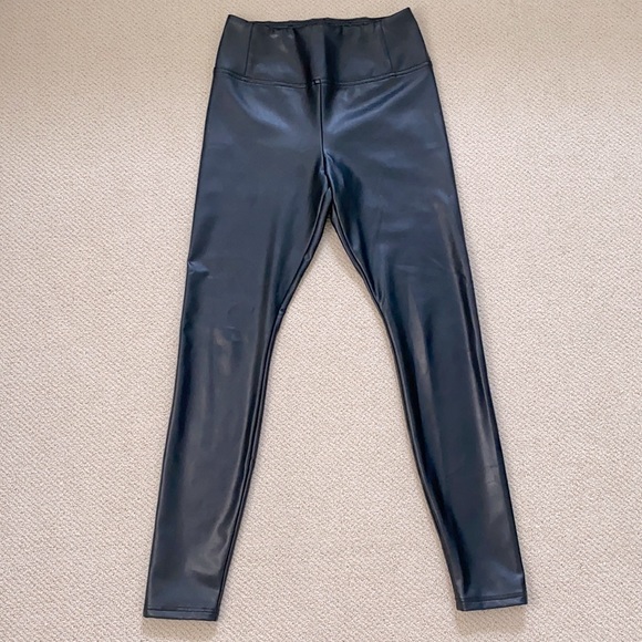 High-Waist Faux Leather Legging Pant - Picture 5 of 7